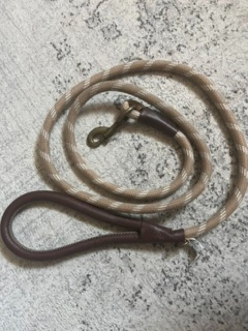 🧡3/$15   Reddy Tan Rope Dog Leash 6 ft